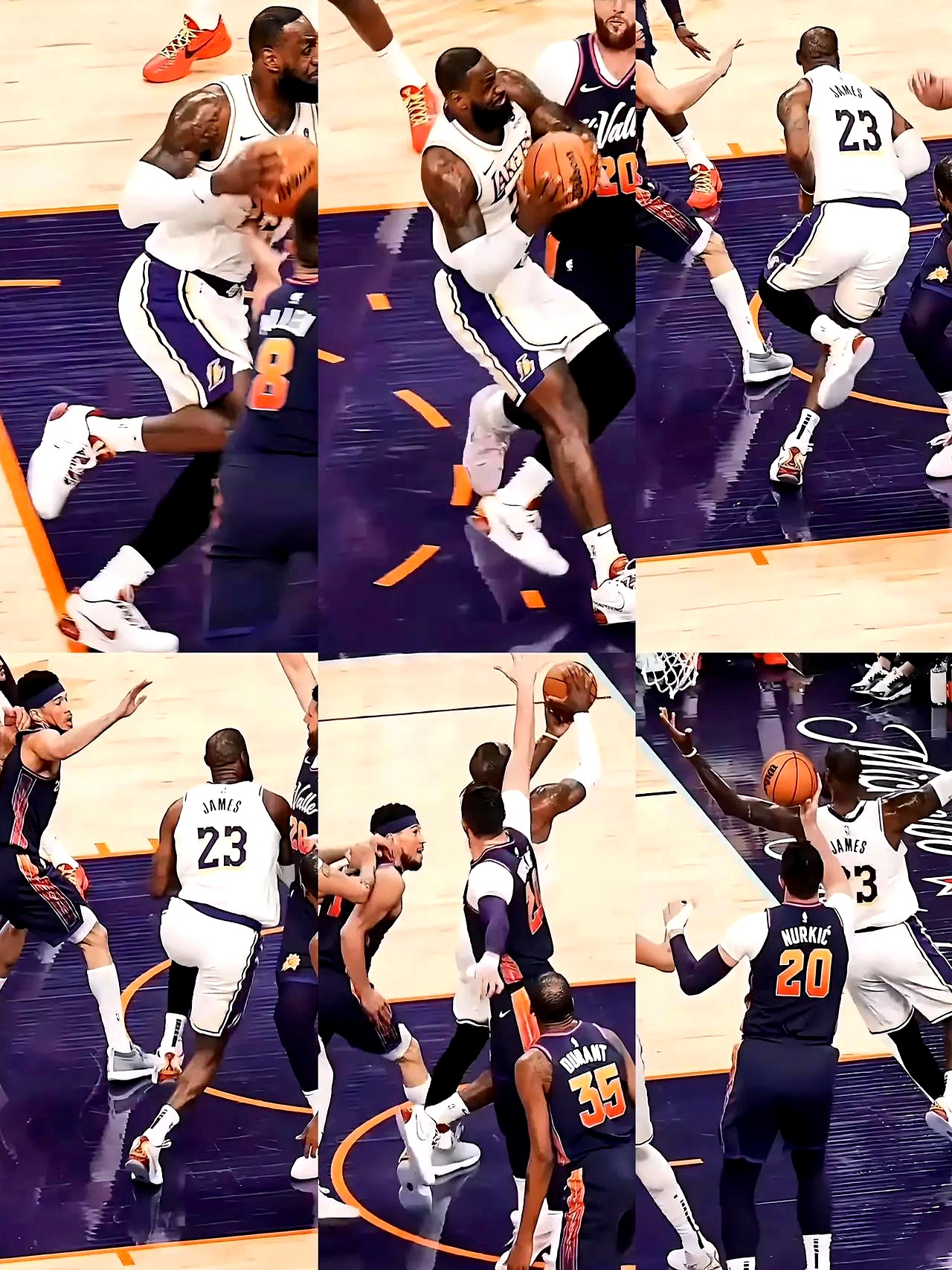  詹姆斯回归赛场，突破纪录首场状态亮眼，法国队观众沸腾！